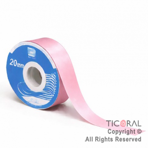 CINTA LISA 20 MM X 25 MTS ROSA